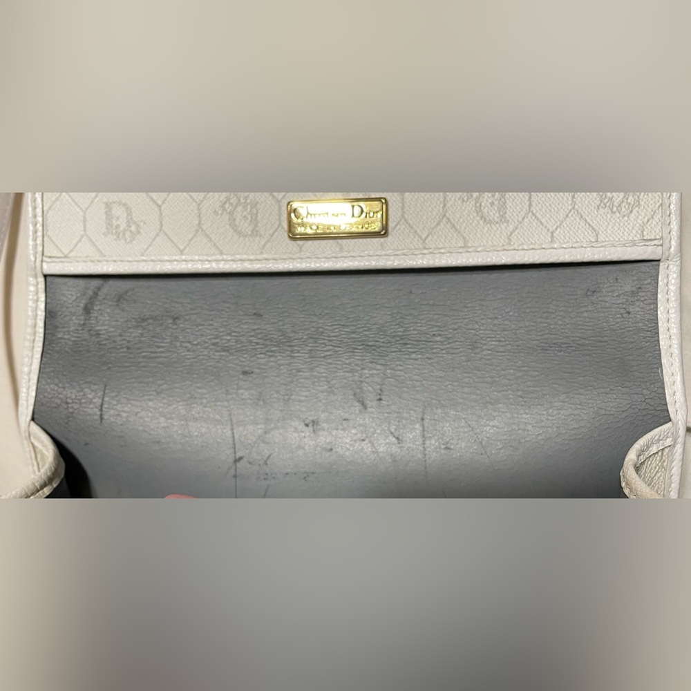 Dior White Monogram Crossbody Bag - Picture 13 of 16